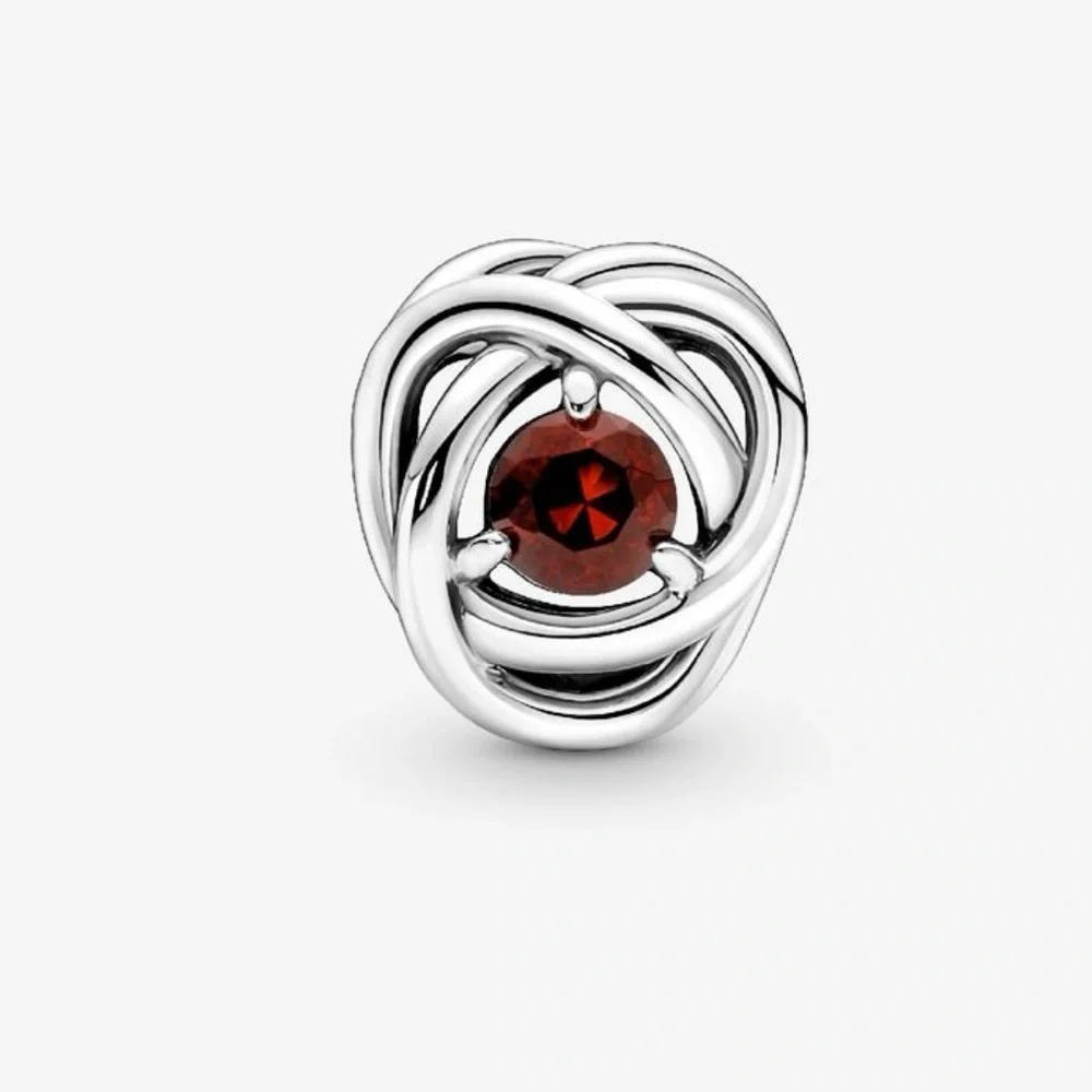 PANDORA January Red Eternity Circle Charm
Sterling silver *NEW - Picture 2 of 4